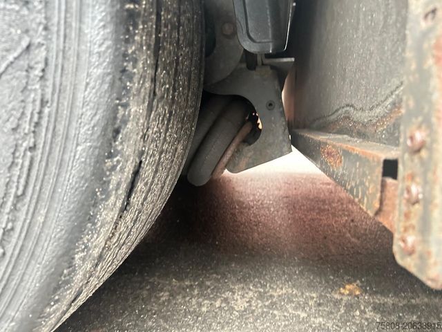 Åben sættevogn med presenning SCHMITZ CARGOBULL Schiebeplane Edscha Palettenkasten Lift