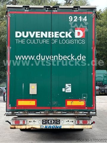 Open oplegger met zeil KRONE SD Pritsche + Plane Edscha-Verdeck