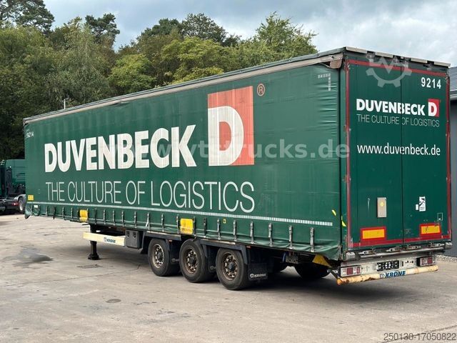 Open oplegger met zeil KRONE SD Pritsche + Plane Edscha-Verdeck