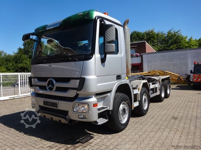 Kampós konténerszállító teherautó MERCEDES-BENZ 3244 Actros PALFINGER Abroller 8x4