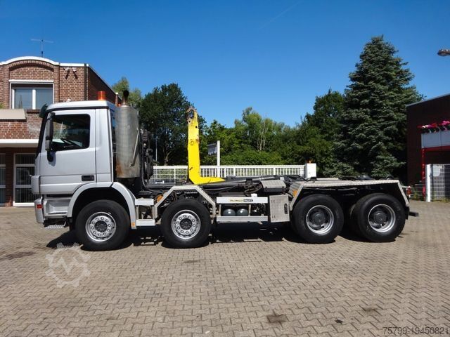 Kampós konténerszállító teherautó MERCEDES-BENZ 3244 Actros PALFINGER Abroller 8x4