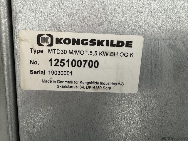 Unitate de aspirație Kongskilde MTD30 M/MOT.5,5 KW, BH OG K Kongskilde MTD30 M/MOT.5,5 KW,BH OG K