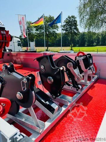 Flatbed truck VOLVO FH 540 mit Fassi F2150RAL Fly Jib + Winde