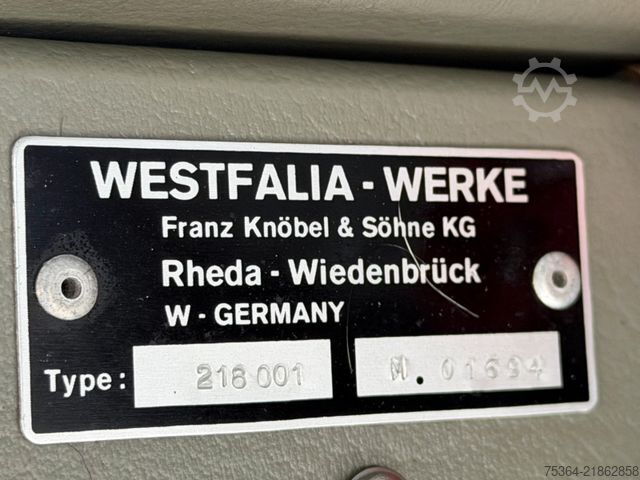 Minibus VW T4 California Westfalia 4X4 Syncro Aufstelldach