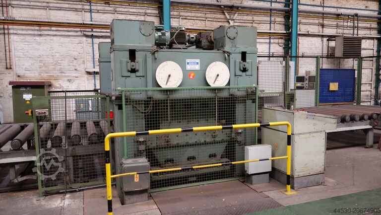 Blechrichtanlage WMW GOTHA UBR 10x2000