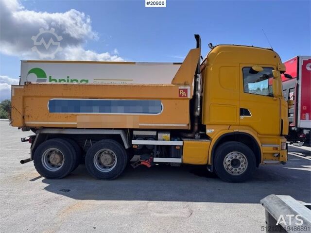Avfallsbil Scania R560 – Snow Plow Ready – Steel Suspension – Tandem