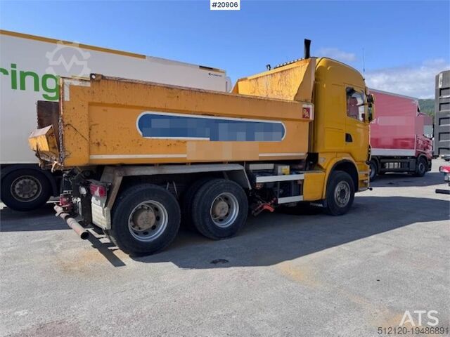 Avfallsbil Scania R560 – Snow Plow Ready – Steel Suspension – Tandem
