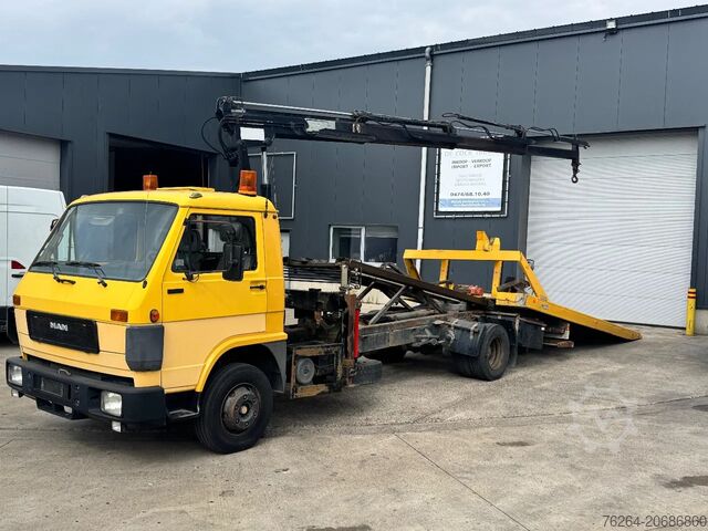 Vehicul de recuperare MAN 10.150 DEPANNAGE + MKG KRAAN