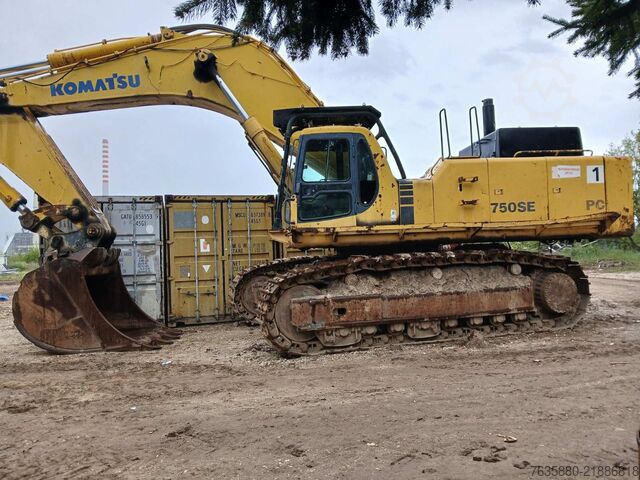 Minigrävare Komatsu PC 750 SE