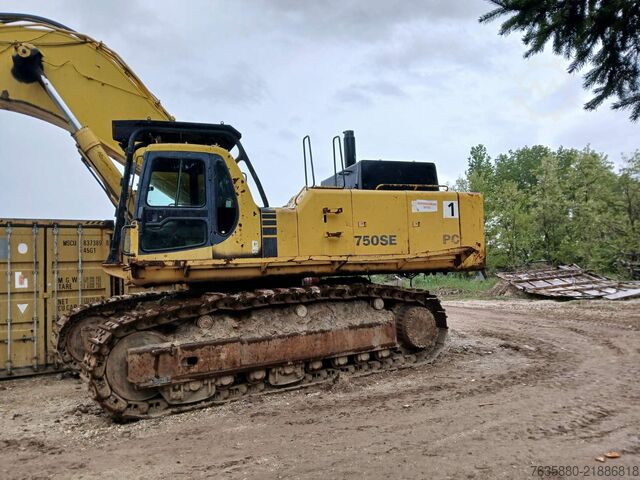 Minigrävare Komatsu PC 750 SE
