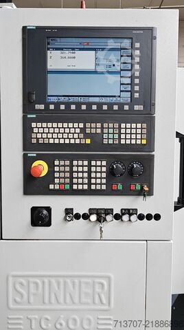 CNC soustruh Spinner TC600 52MC