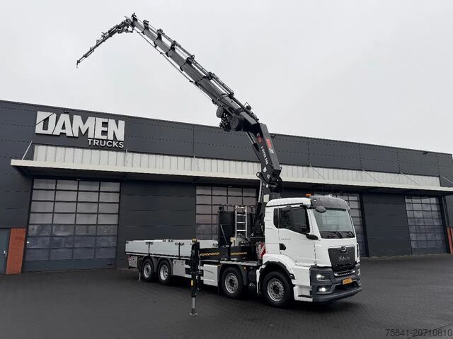 Autogru MAN TGS TGS 35.470 8x2/6 BL HIAB X-Hipro 548 E-6 + ...