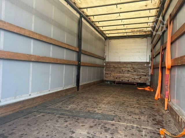 Βαν με κουρτίνα πλευράς MERCEDES-BENZ 818 + Anhänger