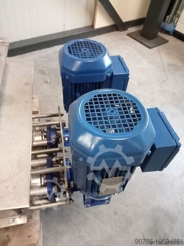 RVS Doseerschroef, vulmachine, vijzel