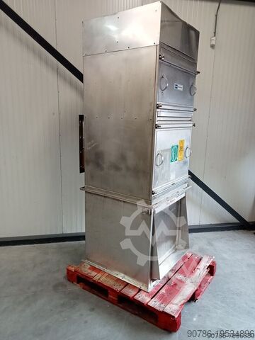 DCE zak losstation, bijstortcabinet RVS DCE