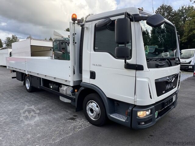 Pick-up bestelwagen man TGL 8.190 BL Alu Pritsche 6.10m! AHK Maul + 3.5T