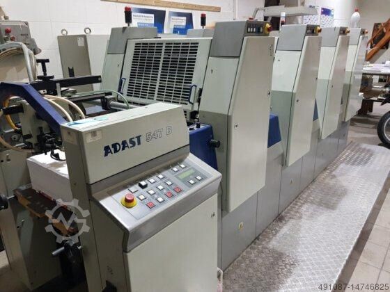 Offset printing press Adast Dominant 547B