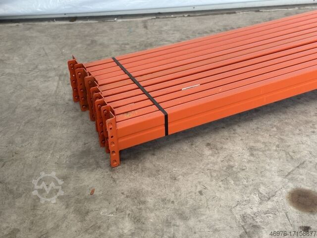 Hoogbouwmagazijn Palletstelling traverse META (Thyssen) / 2.700 mm / Kastenprofil: 140 x 50 mm / orange