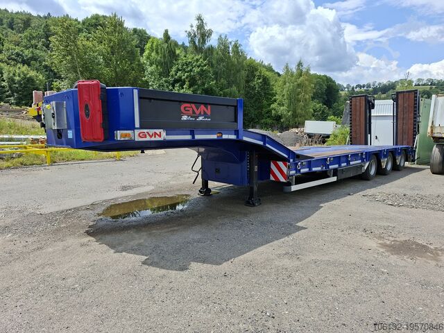 Alçak yükleyici yarı römork GVN Tieflader