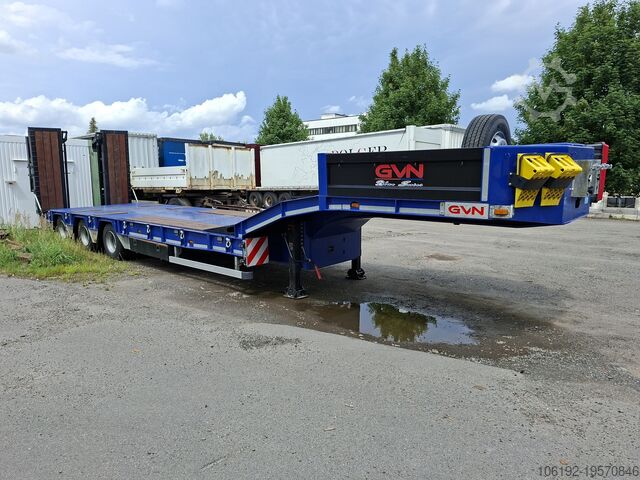 Alçak yükleyici yarı römork GVN Tieflader