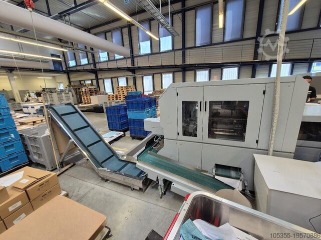 Línea de encuadernación perfecta Horizon BQ-480 PUR/EVA + Inline HT-1000 Trimmer