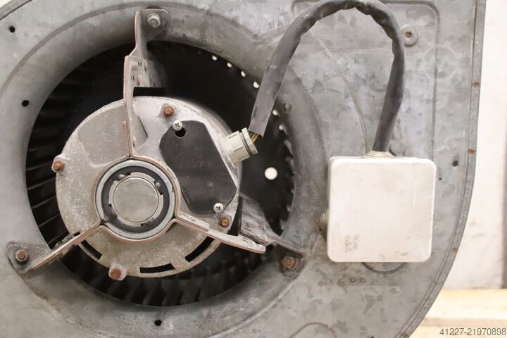 Elszívó ventilátor 1,5 kW 1360 ford/perc Nicotra Aertenica 12/9 DD  Lüfterrad Ø 225 x 240 mm