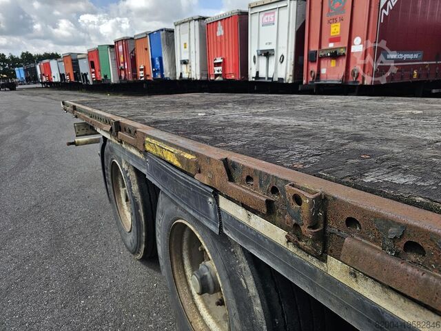 Flatbed KRONE SD 27 | BPW DRUM