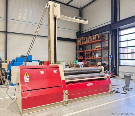 Hydr. czterorolkowa giętarka do rur okrągłych AKBEND AHS 2600 x 20/16 mm