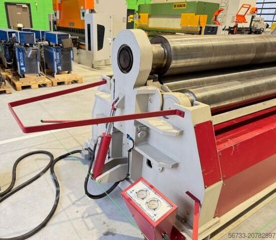 Hydr. czterorolkowa giętarka do rur okrągłych AKBEND AHS 2600 x 20/16 mm