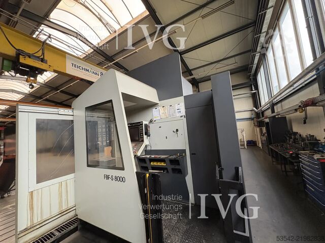 Frezarka CNC z kolumną jezdną MTE FBF-S 8000