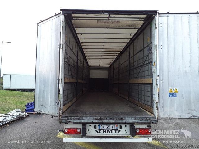 Open semitrailer with tarp Schmitz Cargobull Semitrailer Curtainsider Standard