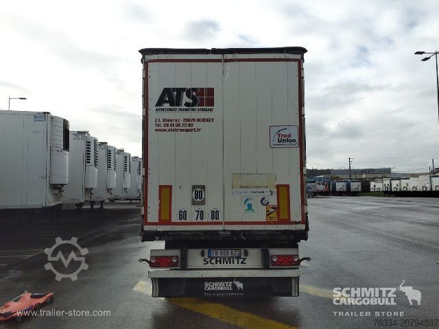 Open semitrailer with tarp Schmitz Cargobull Semitrailer Curtainsider Standard