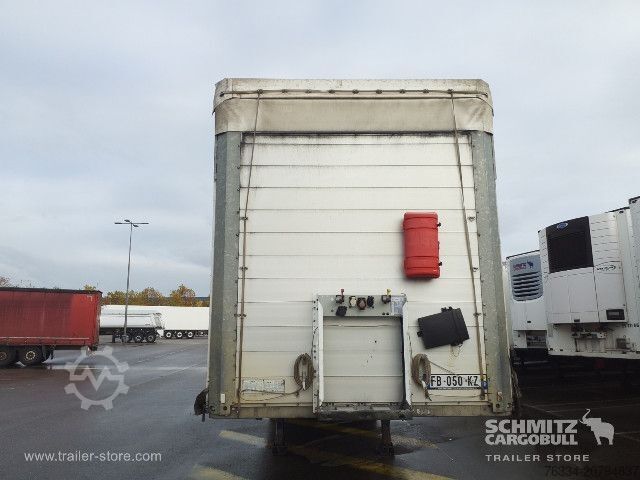 Open semitrailer with tarp Schmitz Cargobull Semitrailer Curtainsider Standard