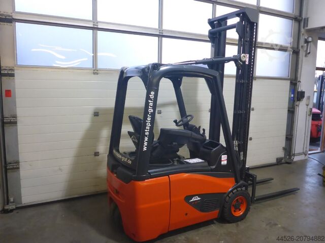 Electric 3-wheel forklift Linde E15 -02