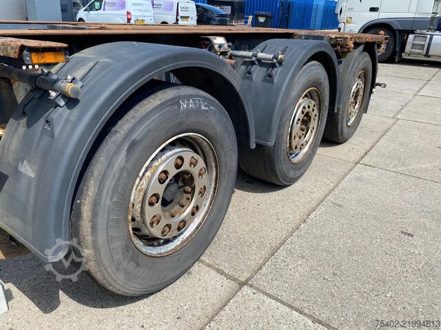 Containervervoer Krone SD Chassis / ADR / 2x Extendable / MB + Disc / ...