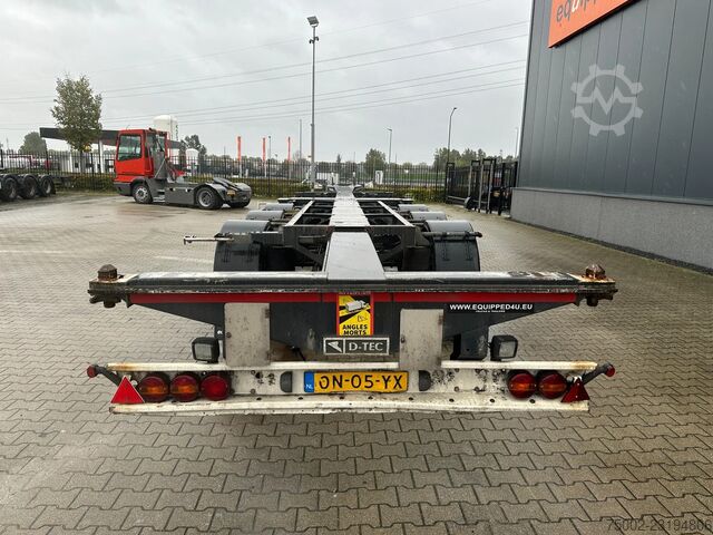  D-TEC FLEXITRAILER / 45FT HC MULTI / drumbrakes / lif...