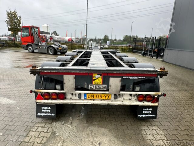  D-TEC FLEXITRAILER / 45FT HC MULTI / drumbrakes / lif...