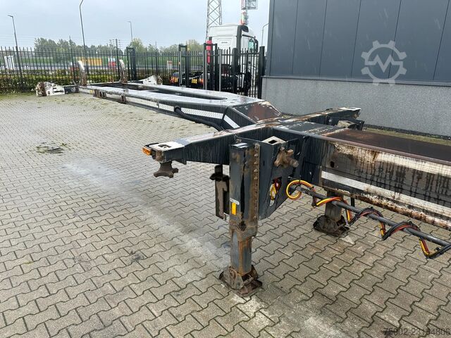  D-TEC FLEXITRAILER / 45FT HC MULTI / drumbrakes / lif...