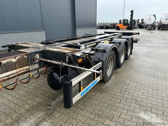  D-TEC FLEXITRAILER / 45FT HC MULTI / drumbrakes / lif...