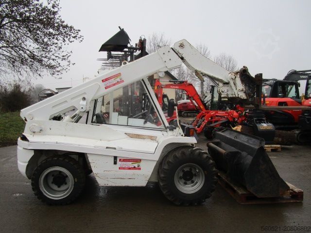 Stel teleskoplastare Manitou BT 420 -4m 2 Ton. Schaufel+Gabel - 4x4