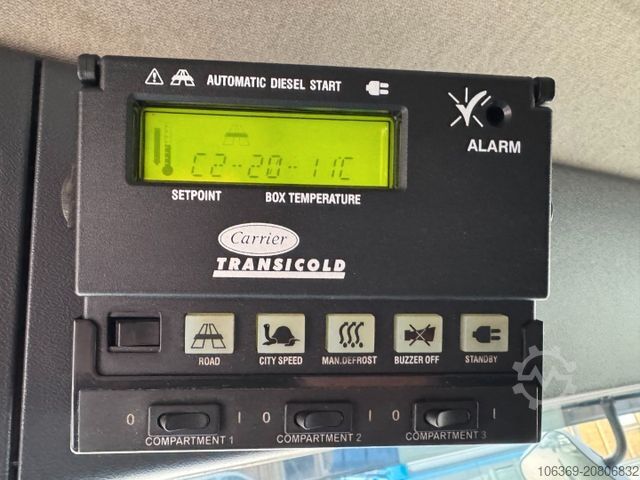 Kylbil SCANIA P320 6x2*4 Carrier Supra 1250 Mt 9.90 m. kasse