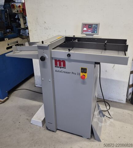 Macchina per scanalatura e perforazione Morgana AutoCreaser Pro 33