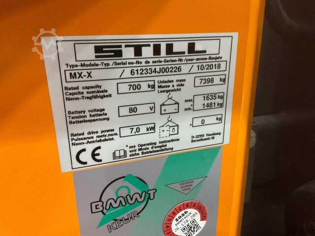 Reach truck STILL MX-X