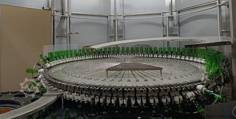 Plnicí linka na skleněné lahve, plnicí zařízení SACMI Complete Glass Filling Line 50.000 bph