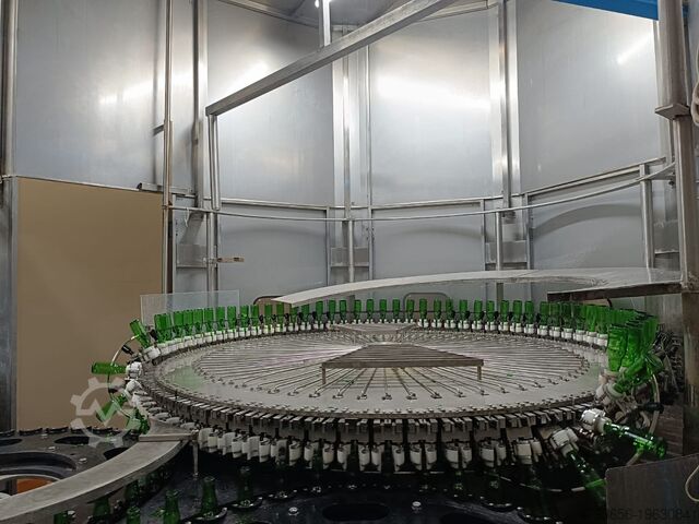 Plnicí linka na skleněné lahve, plnicí zařízení SACMI Complete Glass Filling Line 50.000 bph