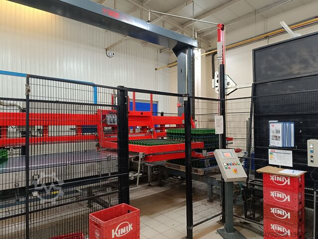 Plnicí linka na skleněné lahve, plnicí zařízení SACMI Complete Glass Filling Line 50.000 bph