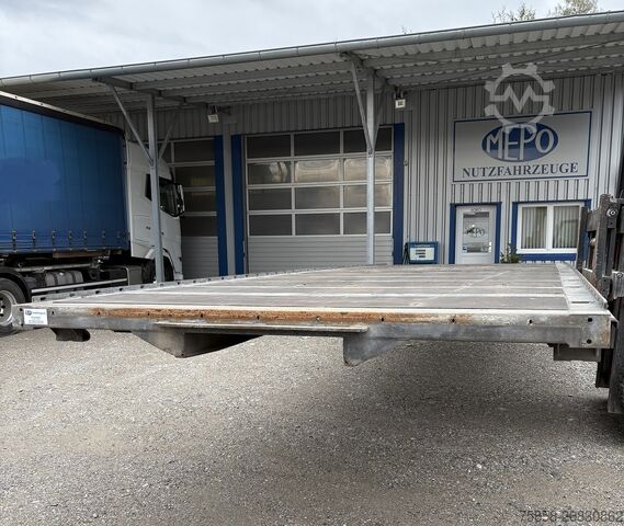 Swap body open Wecon Verzinkte Plattform Zurringe+Lochleiste