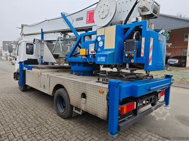 Vrachtwagen met kraanopbouw MAN Klaas K28/35 Meter*1500kg*Montagekran*SPS*