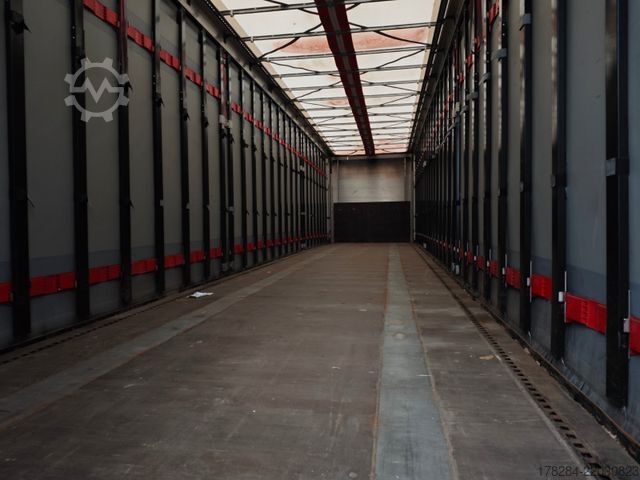Open oplegger met zeil KÖGEL S24 SafeServer RSAB Quickslide Liftachs Paletten