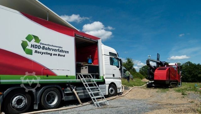 Speciale doeleinden vrachtwagen DAF XF AT-Boretec HS Bentonit-Misch-Recyclingsystem